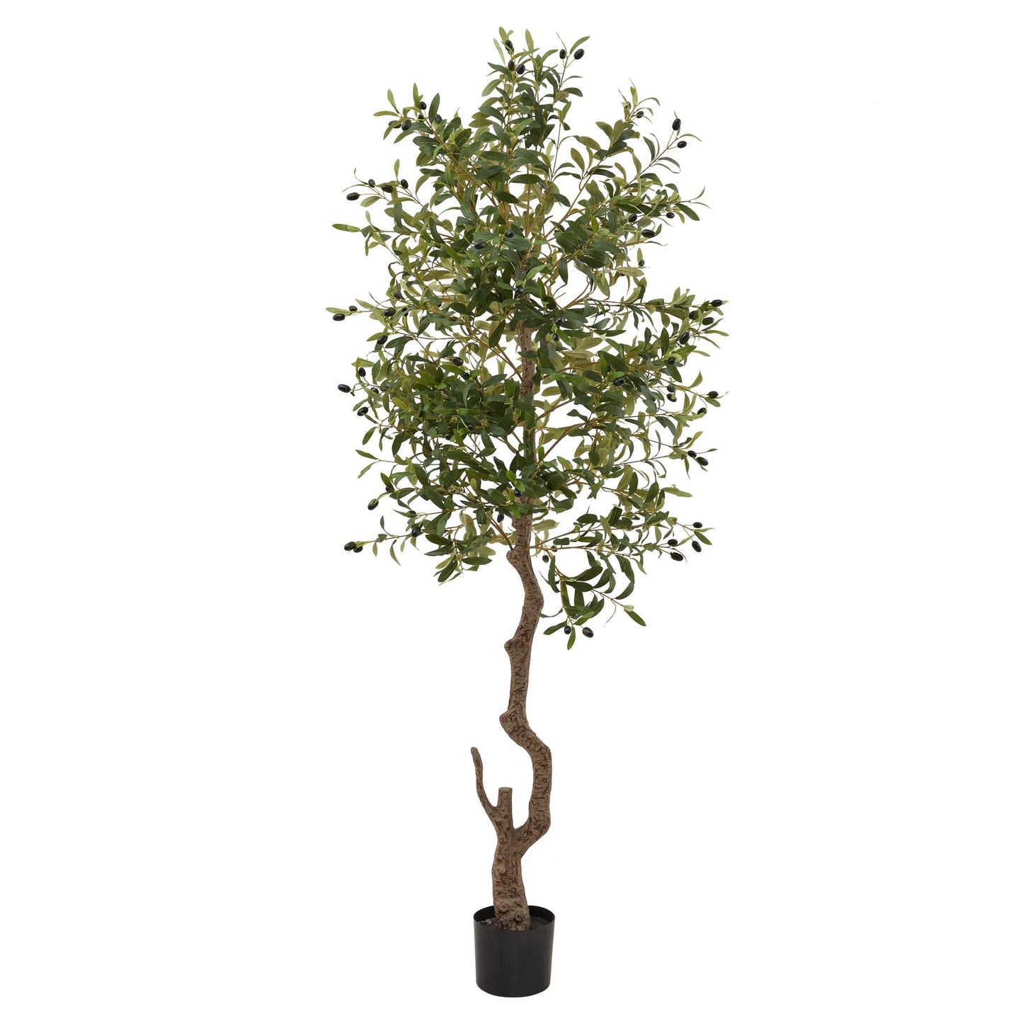 large artificial olive tree