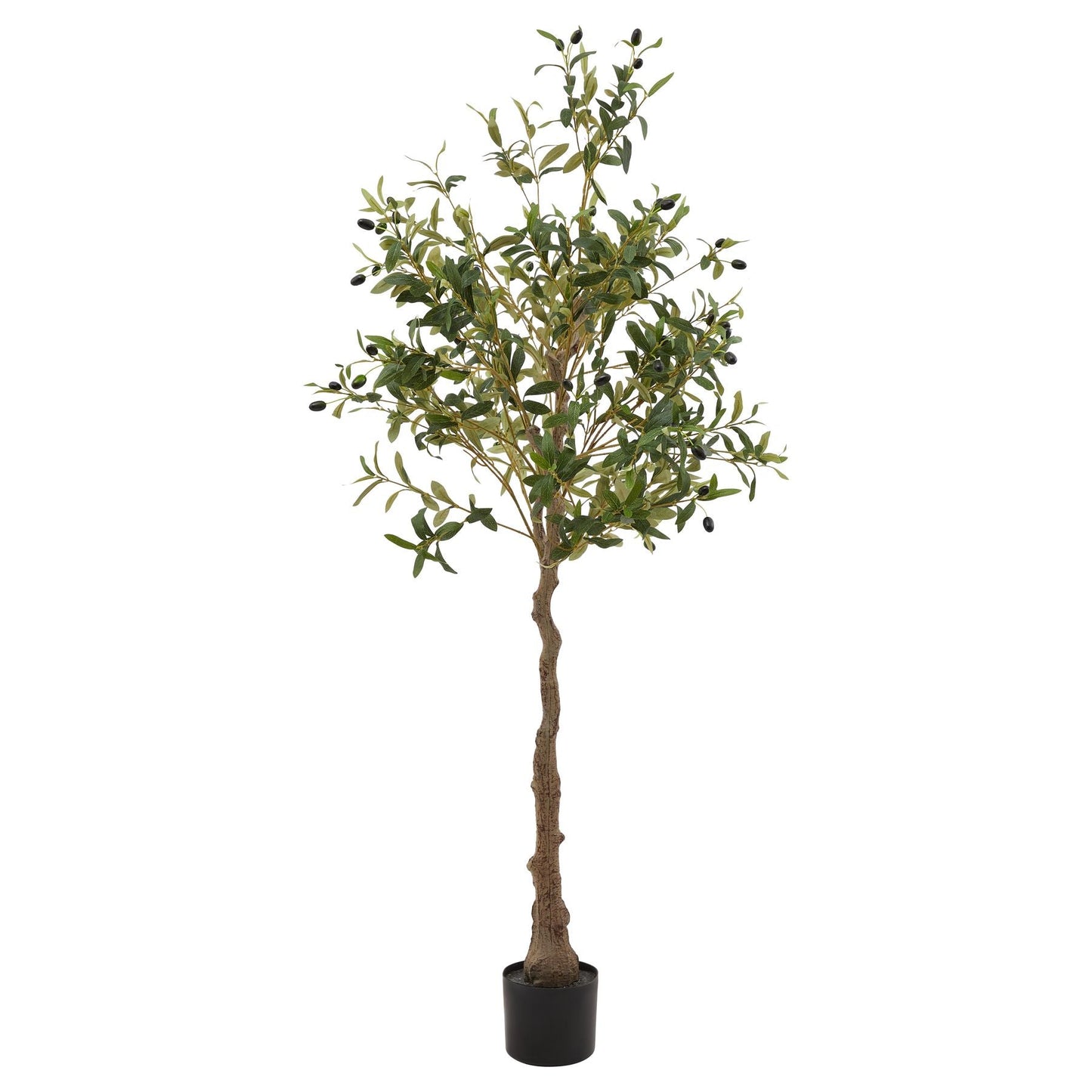 medium artificial olive tree