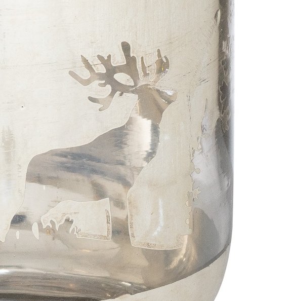 Christmas Forest Large Candle Holder