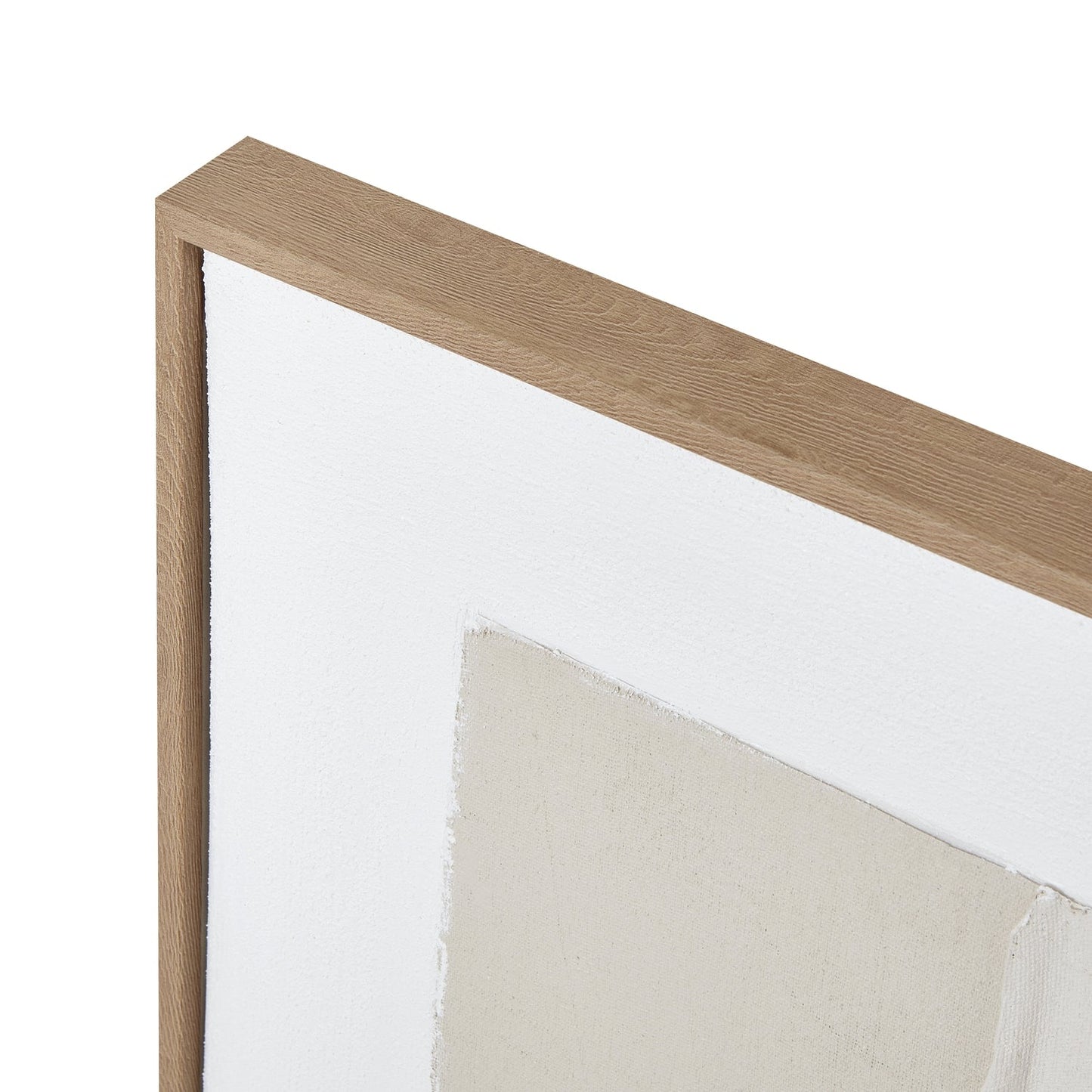 Neutral Wall Art Abstract Design | Framed Painting on Canvas | 2 Designs Available