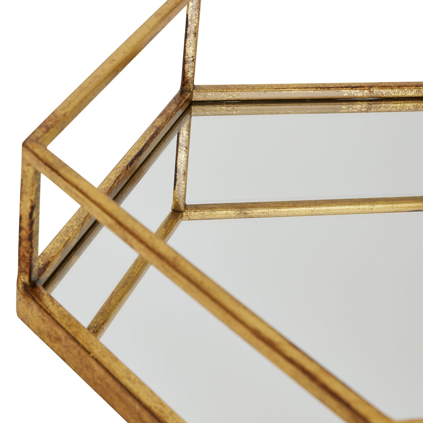gold detailing to the frame