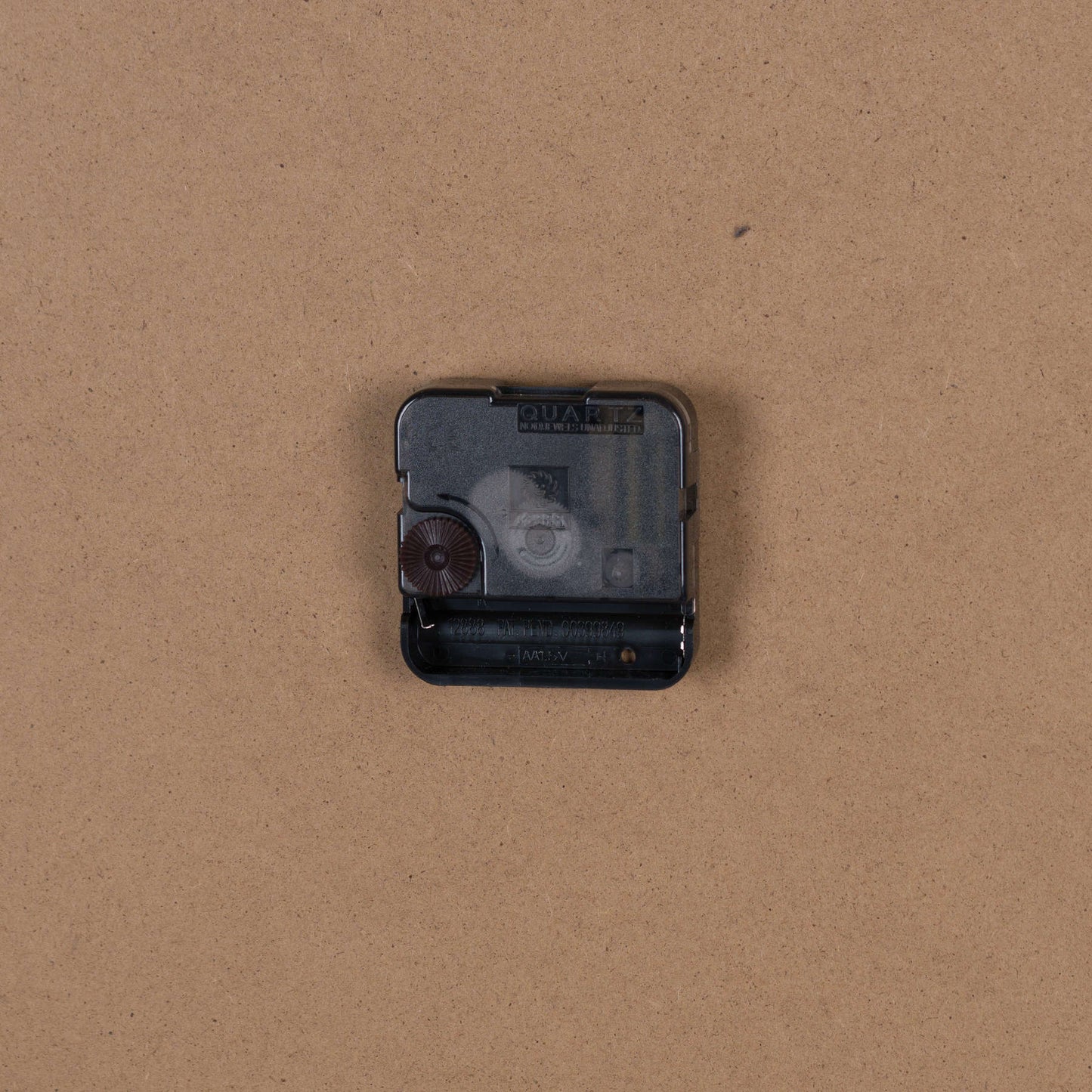 battery section to the back of the station clock