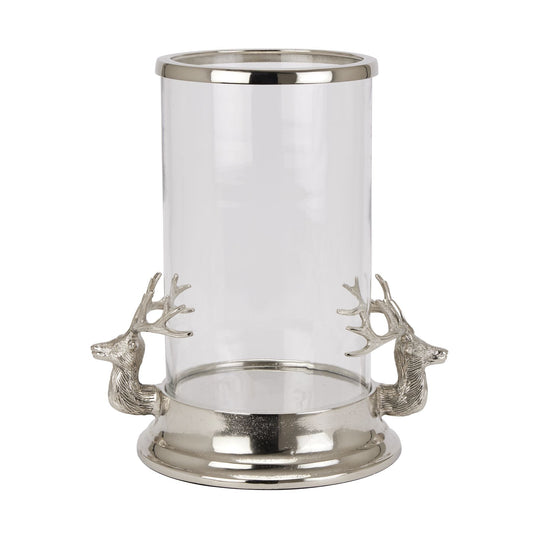 Stag Head Hurricane Lantern